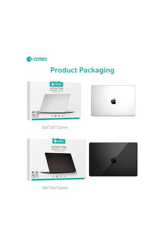 Ekran Koruması Dizüstü Koruyucu Kapak Coteci Neo Apple MacBook Uyumlu A3404 Şeffaf Ultra İnce Hard Case Kılıf Çok Renkli