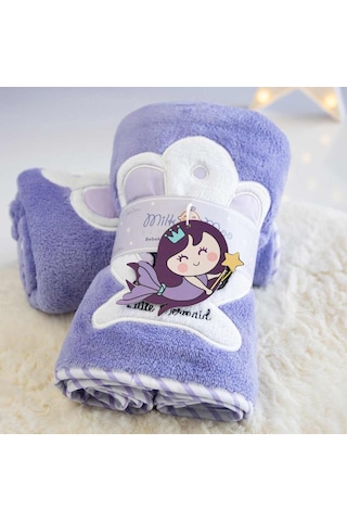 Milk&Moo Bebek Battaniye Küçük Deniz Kızı Çok Renkli