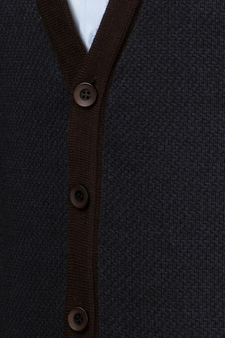 Çizgi Triko Erkek Büyük Beden Desenli Kol Ve Bel Lastikli Çelik Örgü Triko Hırka 5014mb Kahverengi Kahverengi