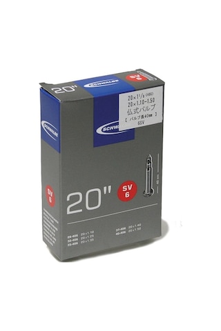Schwalbe İnce Sibop İç Lastik Sv6 40mm 20x1.10/1.50