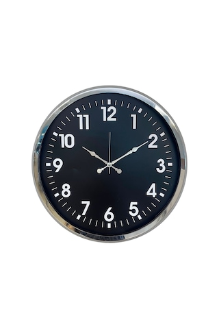 Krom Standart Dekoratif 52 X 52 Cm Duvar Saati Diğer 37323001