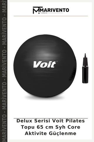 Delux Serisi Voit Pilates Topu 65 Cm Syh Core Aktivite Güçlenme