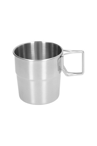 320ml Katlanır Kulplu Kamp Fincanı Kaiyi Gosterildigi Gibi