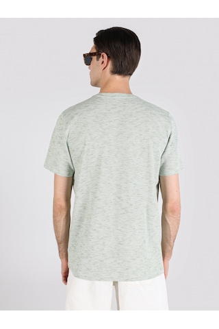 Colin'S Regular Fit Bisiklet Yaka Yeşil Erkek Kısa Kol Tişört Cl1062866_Q1.V2_Lkh