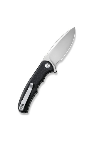Civivi Mini Praxis Flipper Knife Black G10 Handle Kamp Çakı Siyah