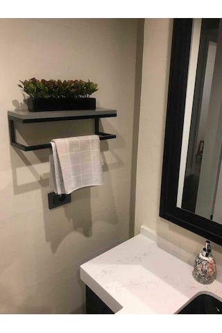 lyla concept Arya Raflı Havluluk (506780824) Siyah