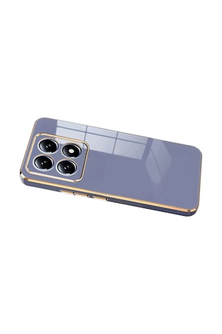 Xiaomi Mi 14t Pro Volet Silikon - Mavi Düz Renkli