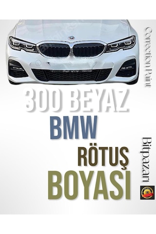Bmw 300 Alpin White Rötüş Boyası 20 Ml.