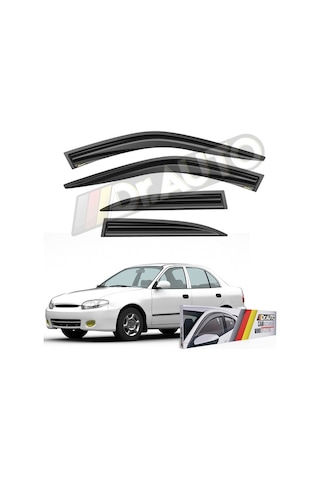 Hyundai Accent Yumurta Kasa 1995-2000 Cam Rüzgarlığı 4'lü