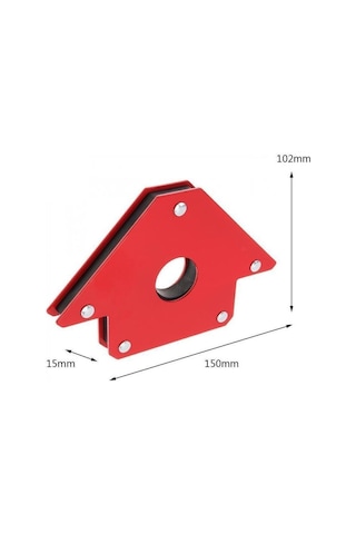 50lbs 22 Kg Destekli Açılı Manyetik Kaynak Lehinleme Gönye Tutucu