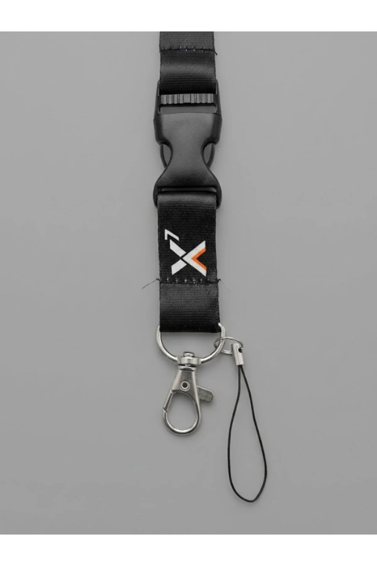 Siyah Anahtarlık Askısı-boyun Askı İpi-telefon Askı İpi Lanyard