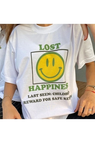 Kalic Studio Lost Happines - T-shirt Beyaz