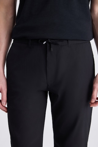 Twn Slim Fit Siyah Düz Pamuklu Jogger Pantolon 4ec03s2263452 001