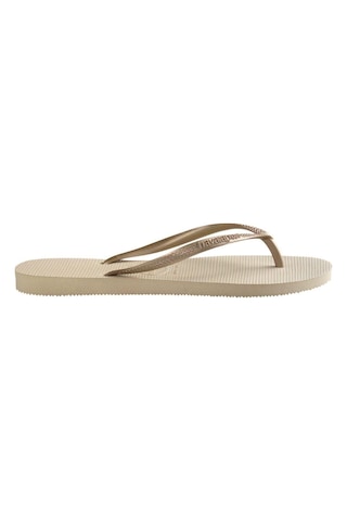 Havaianas Slim Terlik - Sand Grey/light Golden-6336 Dore