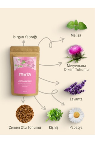 Ravla Lacto Anne Çayı - 120g