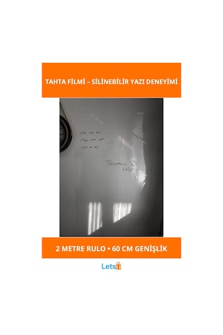 Kendinden Yapışkanlı Şeffaf Pvc Tahta Filmi 2 Metre X 60 Cm Çok Renkli