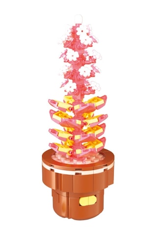 Building Block Flower 211 Parça Sukulent Nhr Oyuncak