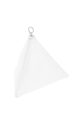Çamaşır Yıkama Torbası, Beyaz-gri, 22x22x19 Cm