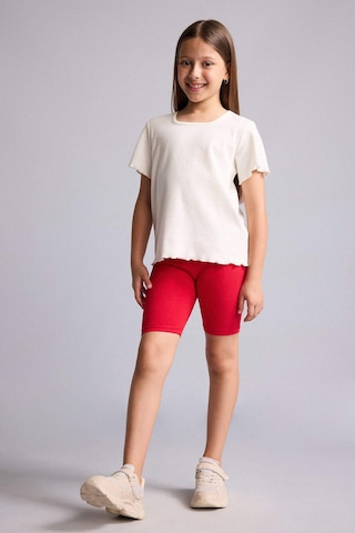 Defacto Kısa Boy Tayt Kız Çocuk B5591a826hsrd282 Kırmızı-rd282
