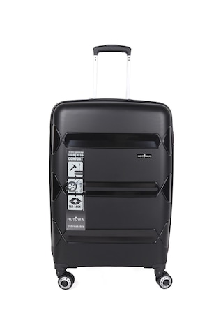 Hotowa Gold Pp Valiz 8011 Siyah Tsa Kilitli Orta Boy Siyah