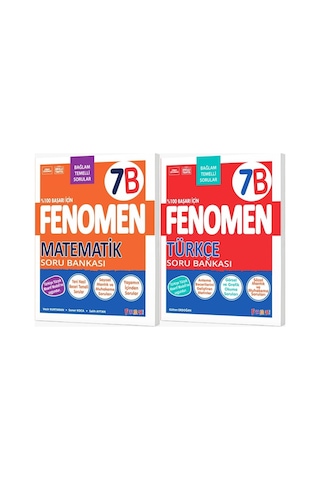 Fenomen Okul 2027 7. Sınıf Matematik Türkçe Fenomen Soru Seti Maarif Model