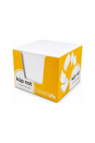 Umur Küp Bloknot 8x8 Beyaz 500 Yaprak - 30010922