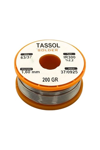 Lehim Teli 1.6 Mm 63 Kalay/37 Kurşun 200 Gr