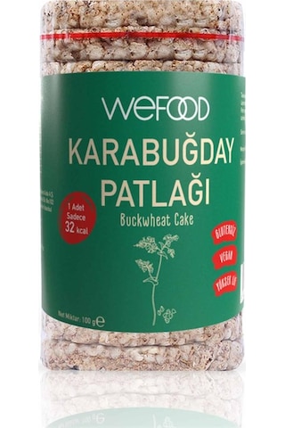 Wefood Glutensiz Karabuğday Patlağı 100 Gr.
