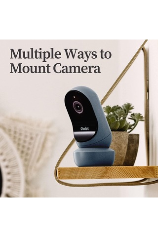 Owlet Cam 2 - Kameralı Ve Sesli Video Bebek Monitörü - Uyku Zamanı Mavisi