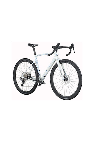 Scott Addict Gravel 30 Karbon Gravel Bisiklet 1x12v White Blue M/54cm Siyah
