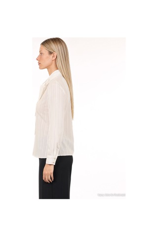 Yargıcı Regular Yarım Balıkçı Yaka Uzun Kol Bluz 26kkbl6011x 002 Beyaz