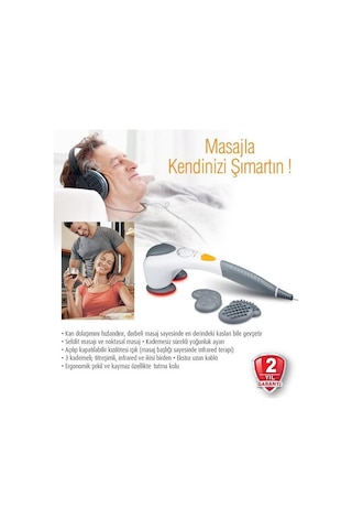 Medikaltec Medisana Fml 48312-kızılötesi Özellikli Esnek Başlı Masaj Aleti