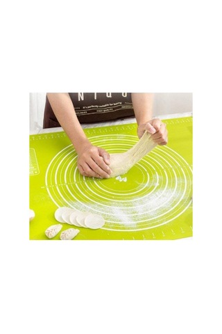 Hobs Silikon Ölçülü Hamur Açma Matı 50x40 Cm Sku: Smgstkb43b479c2d Ahşap