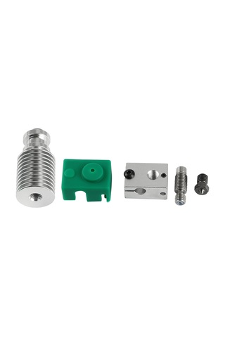 Shineyee Mk3 Hotend İçin 1.75mm Filament Uyumlu V6 Nozzle Ve Metal Radyatörlü Güncellenmiş Ekstruder Radyatör Seti