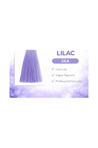 Dna Saç Boyası Kalıcı Prof Krem Boya Yoğun Pigment & Parlaklık Mix Leylak Lilac 100ml