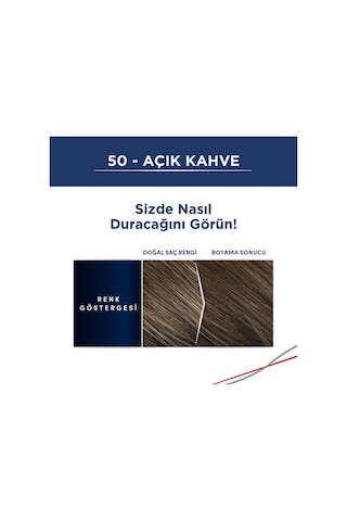 Schwarzkopf Men Açık Kahve Saç Boyası Perfect 50