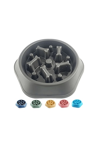 Pribor Kedi Köpek Yavaş Yeme Mama Kabı