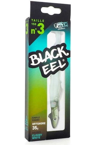 Fiiish Black Eel BE150 BE1148 Simple Combo 35 Gr - Cloudy White