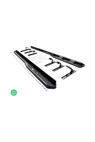 Nissan Qashqai Yan Basamak Koruma Siyah Oem 2022+ Sonrası Uyumlu