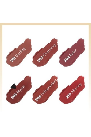 Note Cosmetics Iconic Sheer Lipstick 205 Mystick Nemlendirici Parlak Ruj, Nude 00