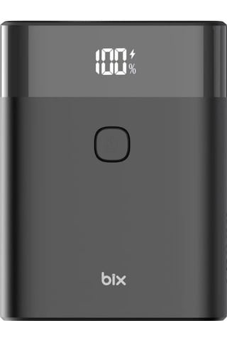 Bix Pb20w 10000mah Type-c Ve Usb Çıkışlı Dijital Ekran Powerbank
