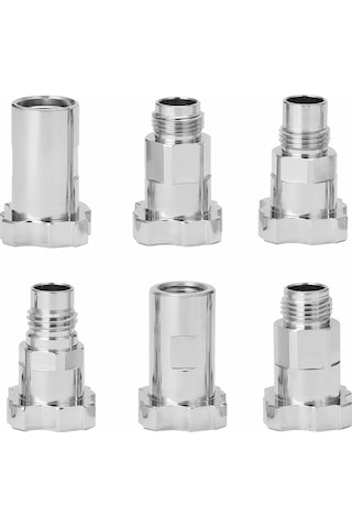 Jeemson Sprey Adaptörü, Boya Hazırlama Sistemi İle Uyumlu, 14mm 1 İç Vida, Çoklu Standart Seçenekli Metal Bağlantı Parçası