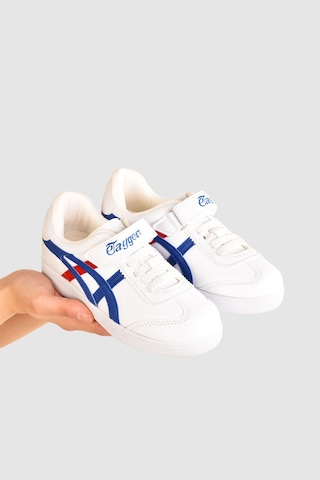 Etayger Çoçuk Kalın Taban Unisex Spor Ayakkabı Kaymaz Taban Sneakers Beyaz