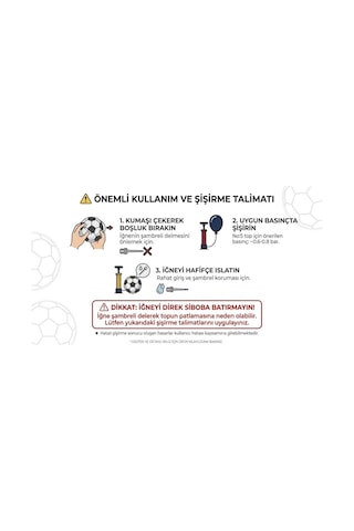 Resmi Lisanslı 3 Büyükler Futbol Topu - Fb, Gs, Bjk Özel Tasarım, No:5 Standart Boy Taraftar Topu Sarı/ Kırmızı