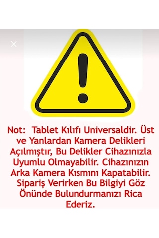 TCL Uyumlu Tab 11 Tablet 9466x Kılıf Universal Standlı
