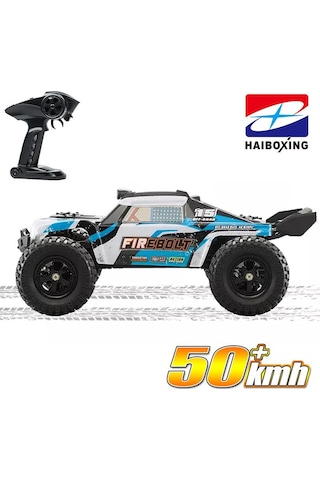 Haıboxıng Rc 1/12 901 Firebolt 50+ Km/h Sürat Uzaktan Kumandalı Rc Model Araba Rtr Elektrikli 4wd Offroad Truck Mavi