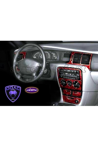 Opel Vectra B 95-2000 Torpido Kaplama, Maun Kaplama, Ahşap Carbon