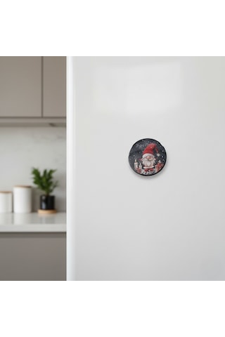 Yılbaşı Buzdolabı Magnet Seti No: 1 4 Adet Magnet