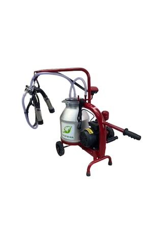 Bartech Yaprak Tekli İnek Süt Sağım Makinası C30 Krom Güğüm Kuru 30lt