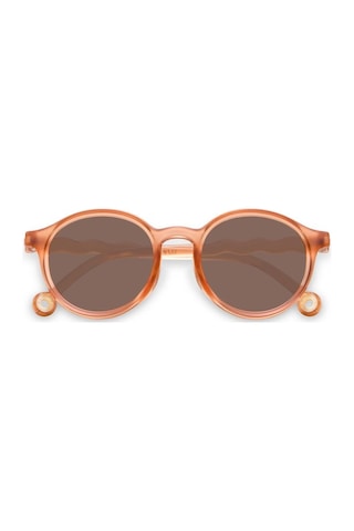 Olivio&co Classic Oval Çocuk Güneş Gözlüğü - Fig Pink Açık Gri